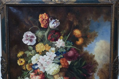 Lot 354 - Van Os (Jan, in the style of). Still Life of Flowers, early 20th century