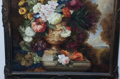 Lot 354 - Van Os (Jan, in the style of). Still Life of Flowers, early 20th century