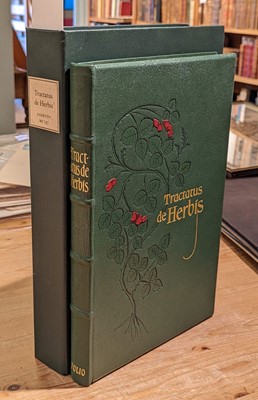 Lot 368 - Folio Society. Tractatus de Herbis, [&] Commentary, facsimile edition, British Library, 2002