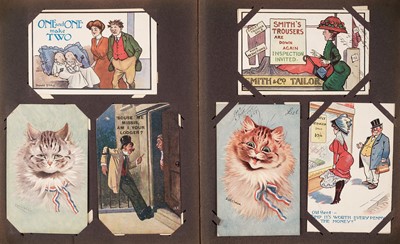 Lot 112 - Postcards. A collection of approximately 900 British and overseas postcards, circa 1900-1920