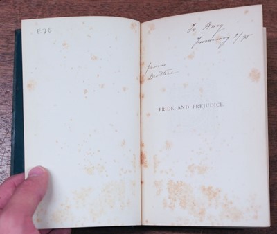 Lot 366 - Austen (Jane). Pride and Prejudice, London: George Allen, 1894