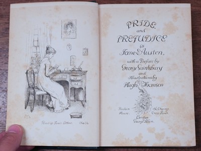 Lot 366 - Austen (Jane). Pride and Prejudice, London: George Allen, 1894