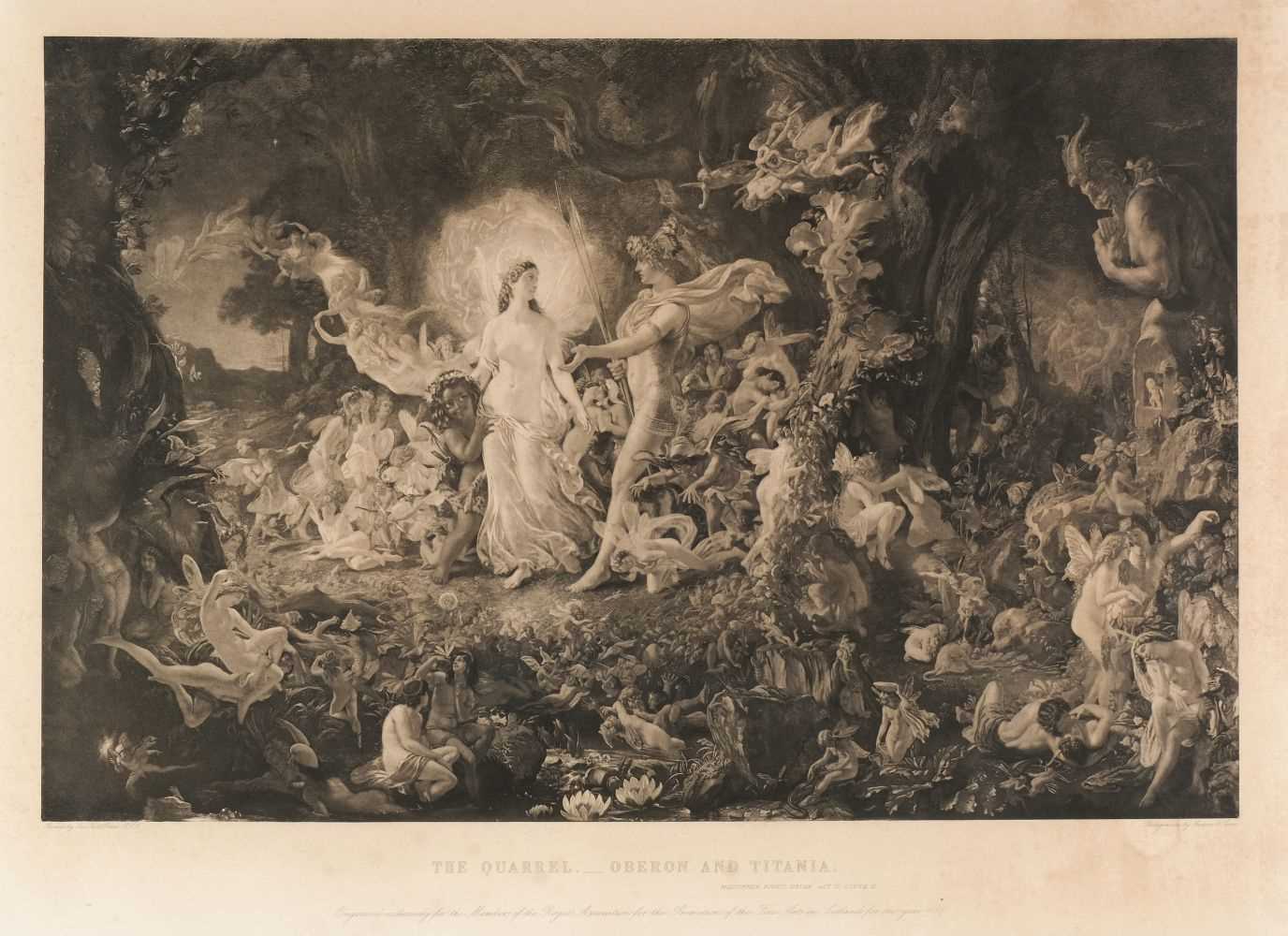 Lot 326 - Paton (Sir Noel). The Quarrel - Oberon and Titania, 1887