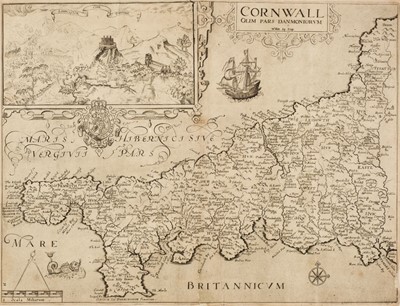 Lot 78 - British County Maps. A collection of approximately 350 maps, 17th - 19th century