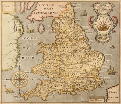 Lot 92 - England & Wales. Hole (G.), Englalond Anglia Anglo Saxonum Heptarchia, circa 1610