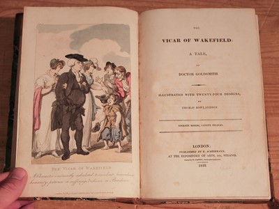 Lot 54 - Rowlandson (Thomas, illustrator). The Vicar of Wakefield, 1823