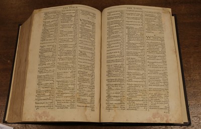 Lot 205 - Plutarch. The Philosophie commonlie called, The Morals, 1st edition in English, 1603