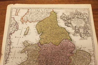Lot 193 - British Isles. De Wit (Frederick), Nova Totius Angliae, Scotiae et Hiberniae Tab, circa 1680