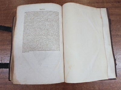 Lot 204 - Livy. The Romane Historie vvritten by T. Livius of Padua, 1st edition in English, 1600