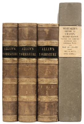 Lot 15 - Allen (Thomas). A New and Complete History of the County of York, 3 volumes, 1828-31