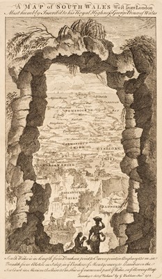 Lot 142 - Wales. Bickham (George), A New Map of South Wales..., & A New Map of North Wales..., 1754