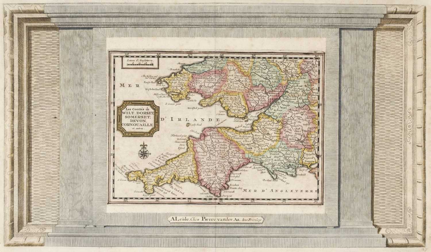 Lot 238 - South-West England. A collection of ten maps, 17th - 19th century