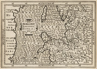 Lot 226 - North West England. A collection of five maps, 17th & 18th century