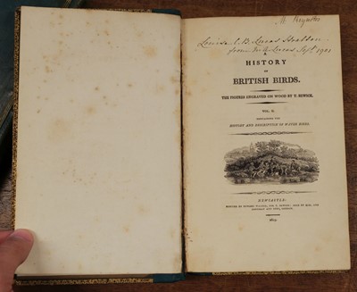 Lot 25 - Bewick (Thomas). History of British Birds, 2 volumes, 1805