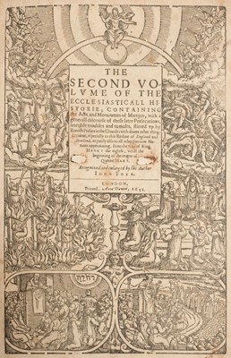 Lot 212 - Foxe (John). The Second Volume of the Ecclesiastical Historie, 1631