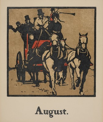 Lot 322 - Nicholson (William). An Almanac of Twelve Sports, 1898
