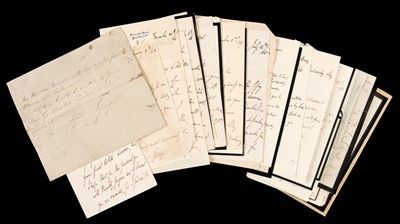Lot 241 - Cambridge (George William Frederick, 1819-1904). Approx. 48 Letters Signed, 1840 to 1898