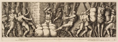 Lot 151 - Bartoli (Pietro Santi). Eight Palazzo etchings of Classical Friezes, circa 1685