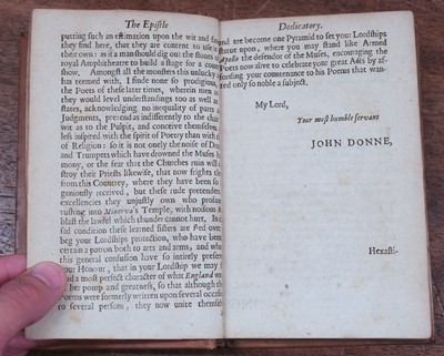 Lot 224 - Donne (John). Poems, 1st edition, 1669