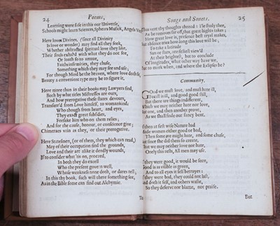 Lot 224 - Donne (John). Poems, 1st edition, 1669