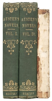 Lot 289 - Austen (Jane). Sense and Sensibility, A Novel, London: Richard Bentley, 1856