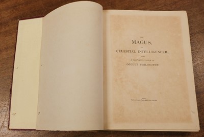 Lot 297 - Barrett (Francis). The Magus, or Celestial Intelligencer, 1801 (but 1875)