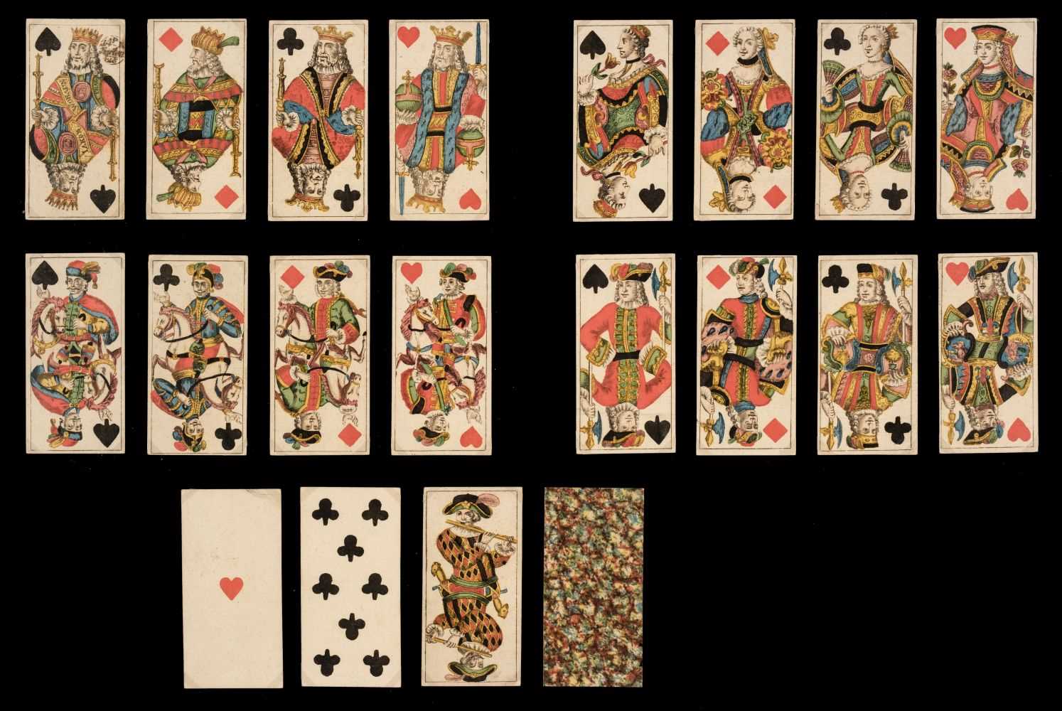 Lot 330 - Austrian Animal Tarot. A deck of tarot cards,