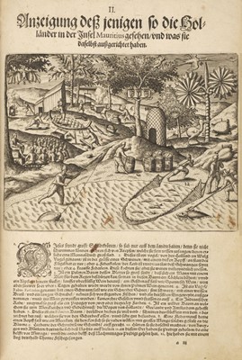 Lot 5 - De Bry (Theodore). Funffter Theil der Orientalischen Indien, Frankfurt: M. Becker, 1601