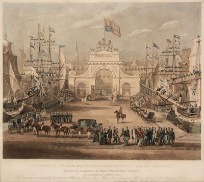 Lot 156 - Cumming (G.). Reception of Her Most Gracious Majesty Queen Victoria..., at Dundee..., 1844