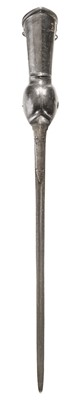 Lot 354 - Indian Sword. A 19th century Indian gauntlet sword (Pata)