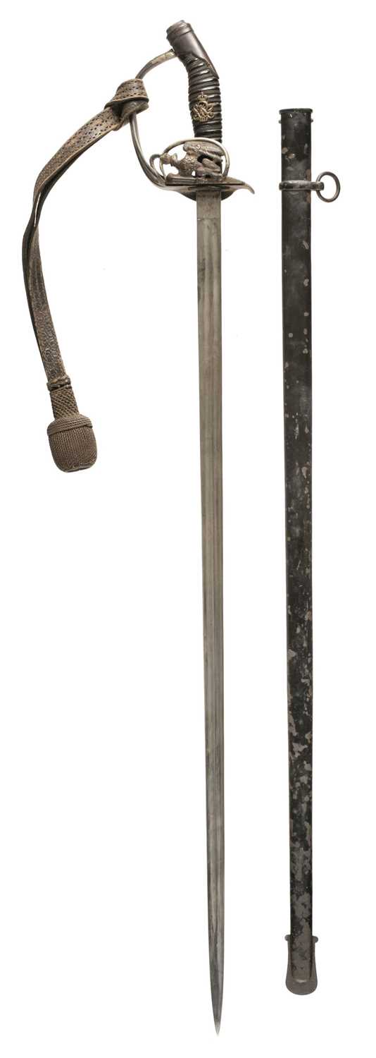 Lot 364 - Prussian Sword. A Prussian model 1889 Infantry Officer's sword