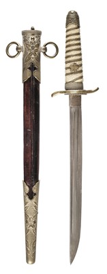 Lot 355 - Japanese Dirk. A WWII period Japanese naval officer's dirk