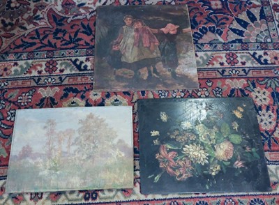Lot 325 - Oil Paintings. A collection of approximately 150 paintings, circa 1900
