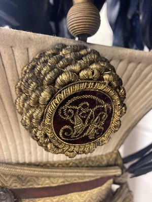 Lot 296 - Lance Cap. An officer's lance cap of the 17th Lancers