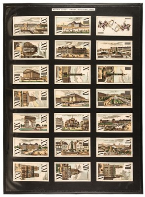 Lot 508 - Austrian Paris Views Tarot. Pariser Ansichten tarot cards, Vienna, J. Glanz, c.1850s, & 1 other