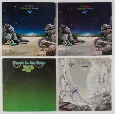 Lot 448 - Yes. Collection of rock music LPs / vinyl records by Yes