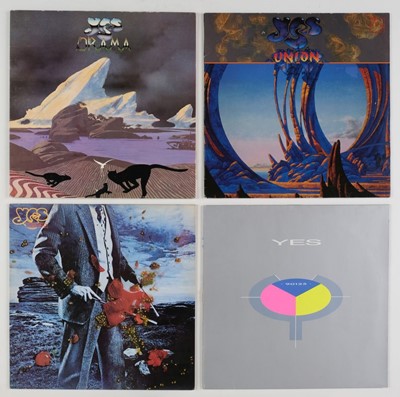 Lot 448 - Yes. Collection of rock music LPs / vinyl records by Yes