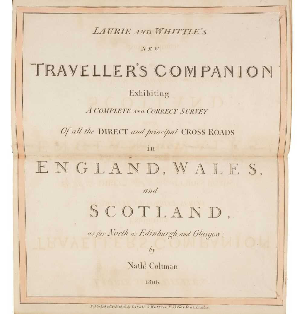 Lot 19 - Laurie & Whittle. New Traveller's Companion..., 1806