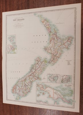 Lot 186 - Australasia. Johnston (W. & A. K.). Dominion of New Zealand, circa 1880