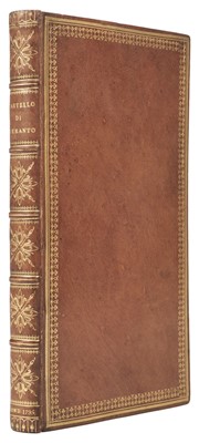 Lot 264 - Walpole (Horace). Il Castello di Otranto, 1st edition in Italian, 1795