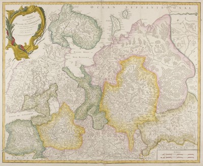 Lot 233 - Russia, Ukraine & Belarus. A collection of eight maps, 18th & 19th century