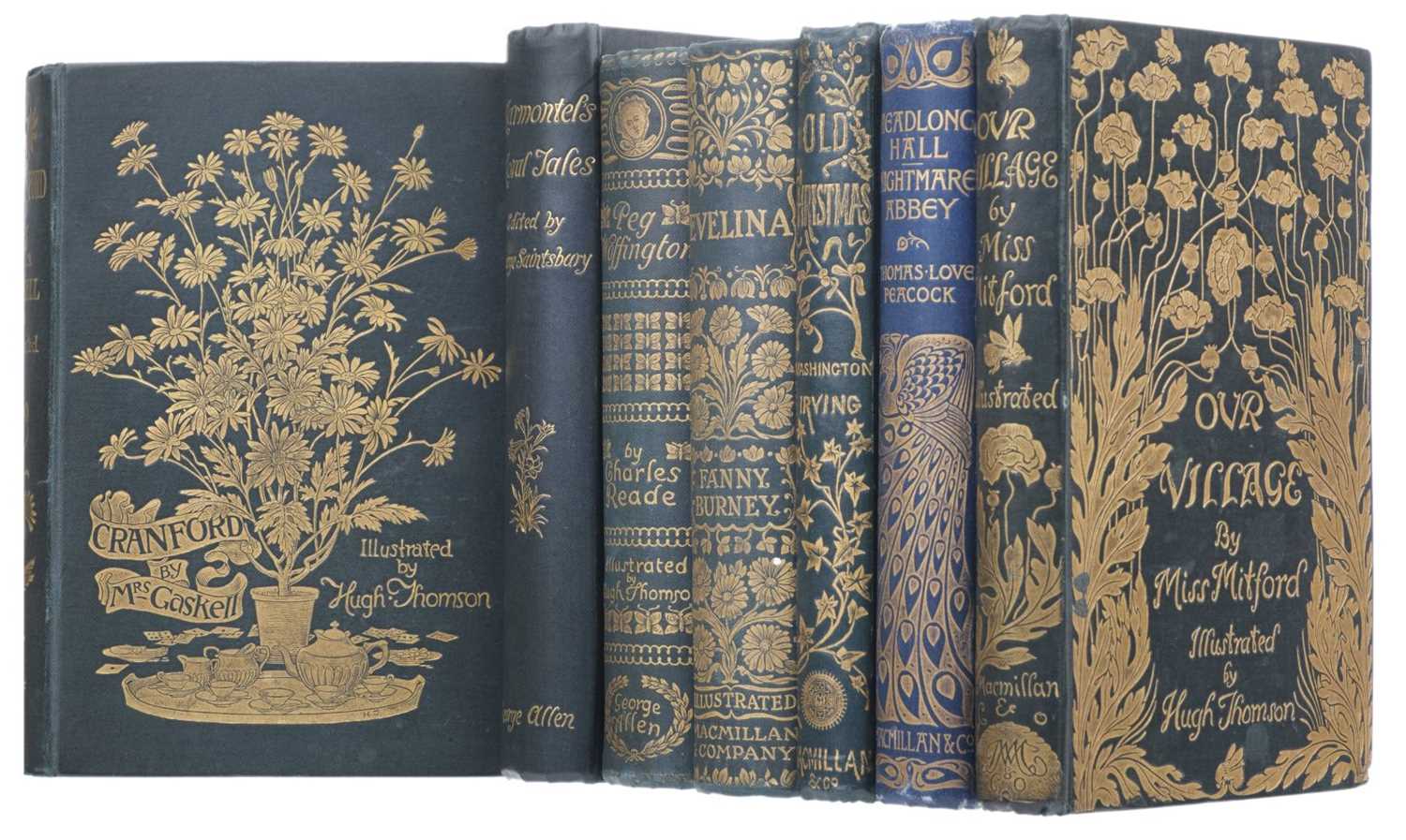 Lot 725 - Thomson (Hugh, illustrator). Cranford. by Mrs. Elizabeth Gaskell, 1891 plus others