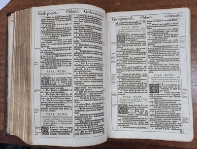 Lot 214 - Bible [English]. The Holy Bible, containing the Old Testament, and the New, 1634