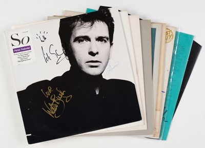 Lot 445 - Signed LPs, inc. Peter Gabriel, Kate Bush, Carole King, John Martyn, Procol Harum, etc