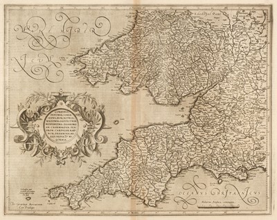 Lot 115 - Mercator (Gerard). Five Regional Maps of England & Wales, circa 1600