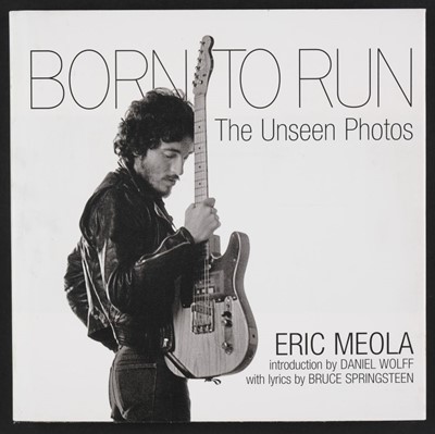 Lot 434 - Bruce Springsteen. Signed LPs plus other records and Born to Run: The Unseen Photos book