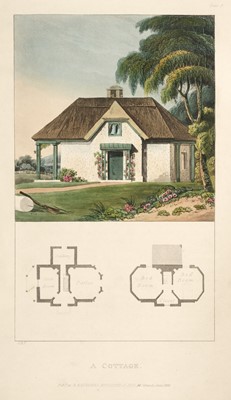 Lot 325 - Papworth (John Buonarotti). Rural Residences, 2nd edition, 1832