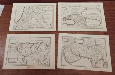 Lot 222 - Middle East. A collection of approximately 42 maps, 18th & 19th century