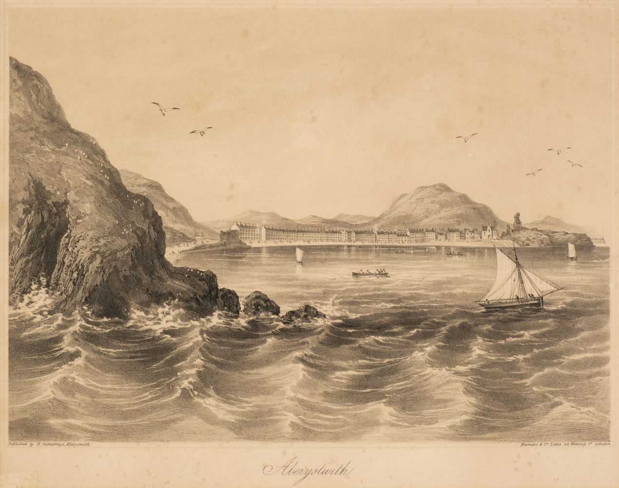 Lot 148 - Aberystwith. A good collection of twelve views, mostly 19th century