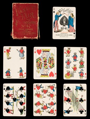 Lot 559 - Transformation deck. Vanity Fair, United States Playing Card Company, 1895